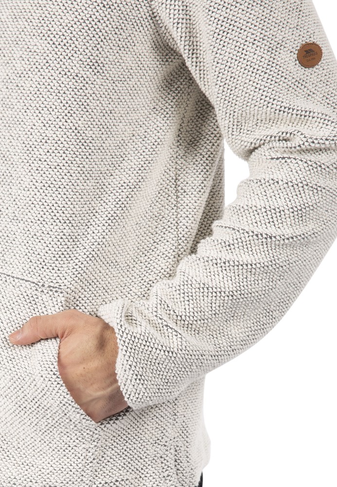 TrespassHoodieSweatshirtScawton-MaleCasualHoodieOffWhite-XXS