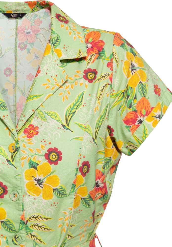 QueenKerosinBlusenJumpsuitQKU28002Mint