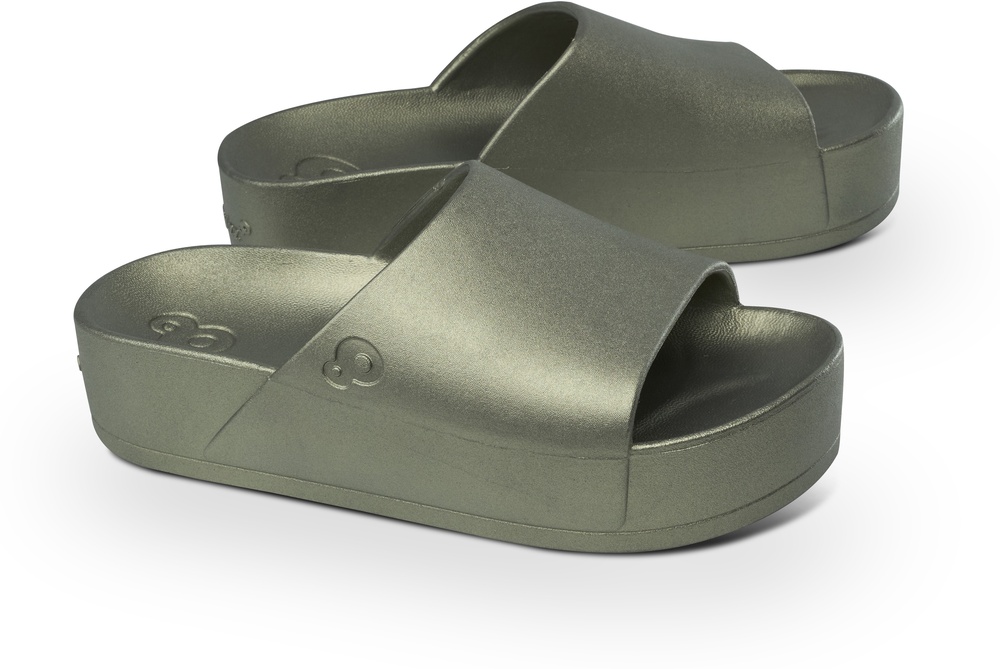 SchuzzSchuzzDamenSandalenJeanneNacre0156OliveGrn-36