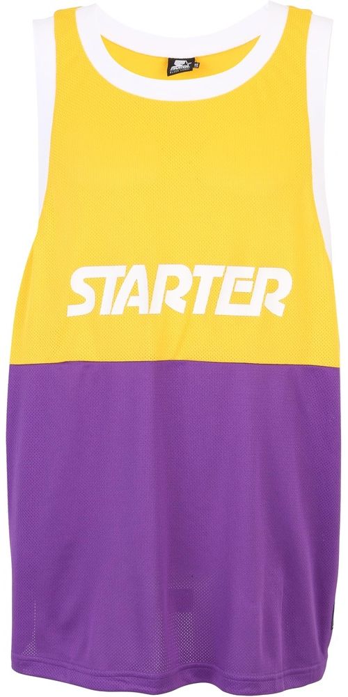 StarterBlackLabelStarterSplitMeshTankTopST368
