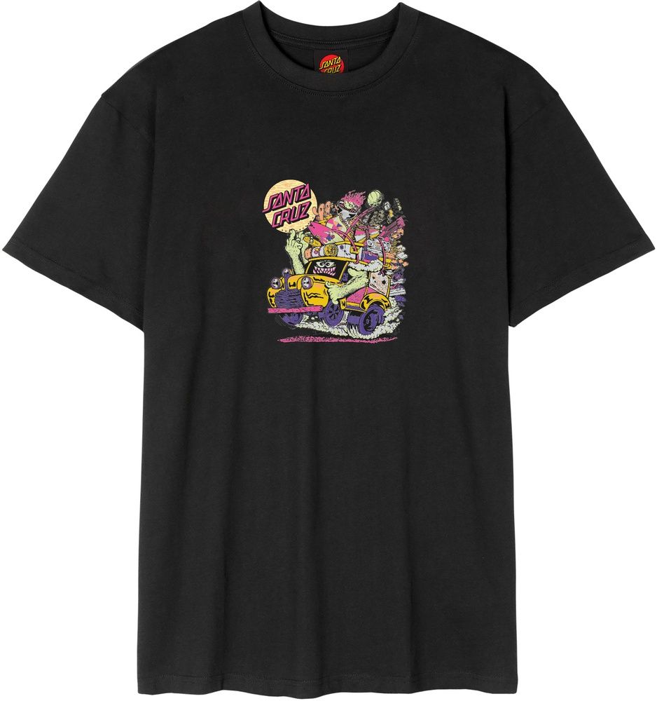 SantaCruzJohnsonBeastWagonT-ShirtSCM-T3220Black-L