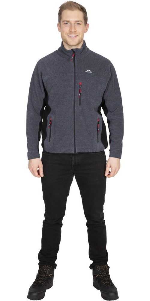 TrespassFleecejackeFleecepulloverJynx-MaleFleeceAt300NavyStripe-L