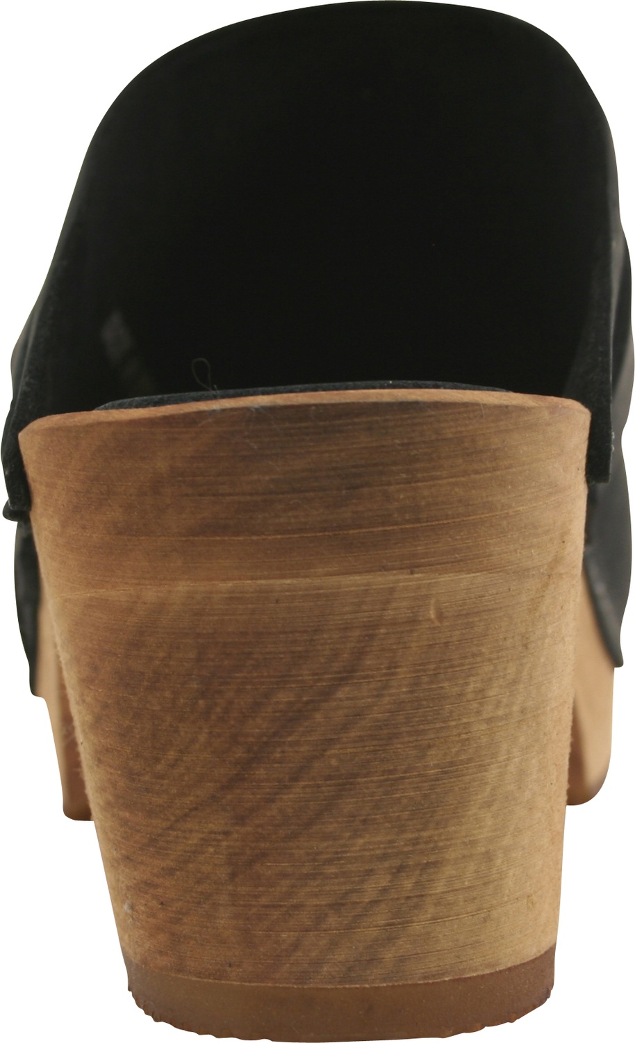 SanitaDamenOffenerClogWood-ManuellaSquareOpenBlack