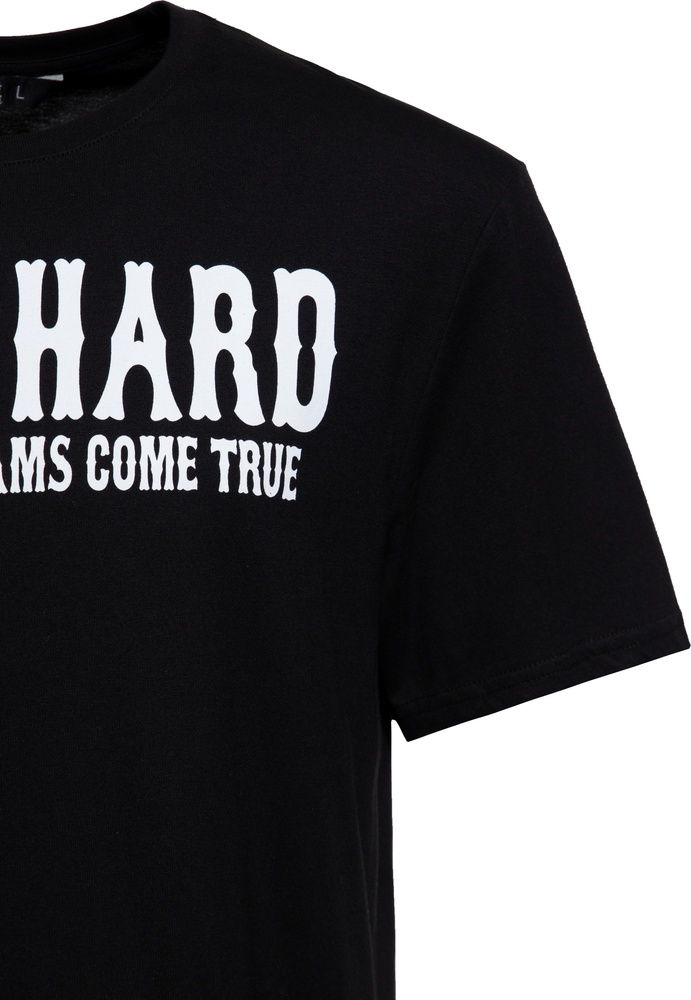 KingKerosinT-ShirtContrastSeamDrinkHardKKU41057