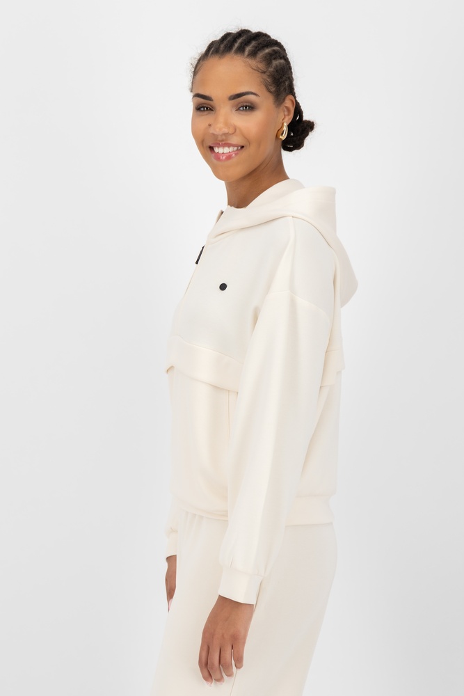 AlifeKickinDamenHoodieMajviAKTSupersoftOversize31086-9999Chalk-L