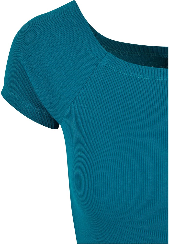 UrbanClassicsDamenLadiesOffShoulderRibDress