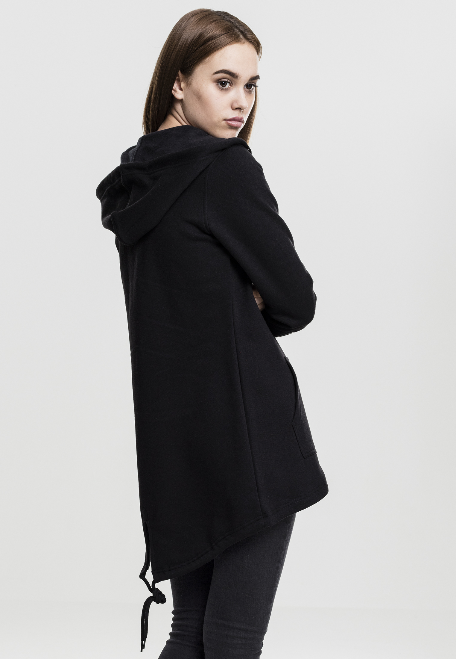 UrbanClassicsLadiesSweatParkablack