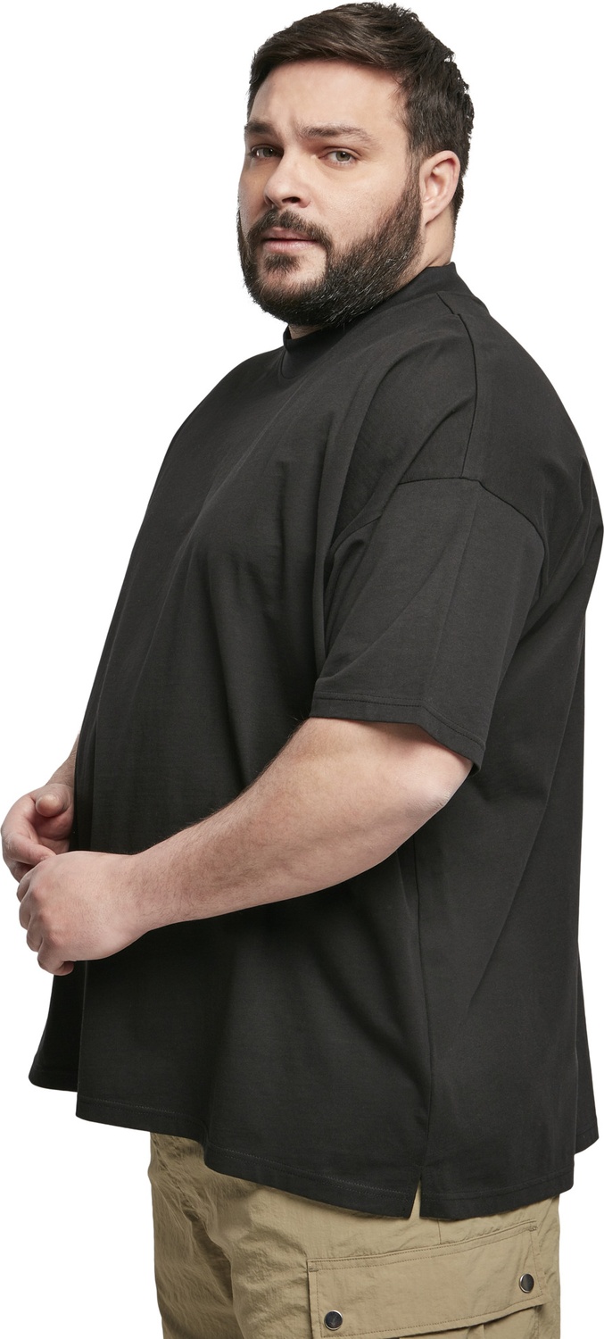 UrbanClassicsT-ShirtOversizedMockNeckTeeBlack