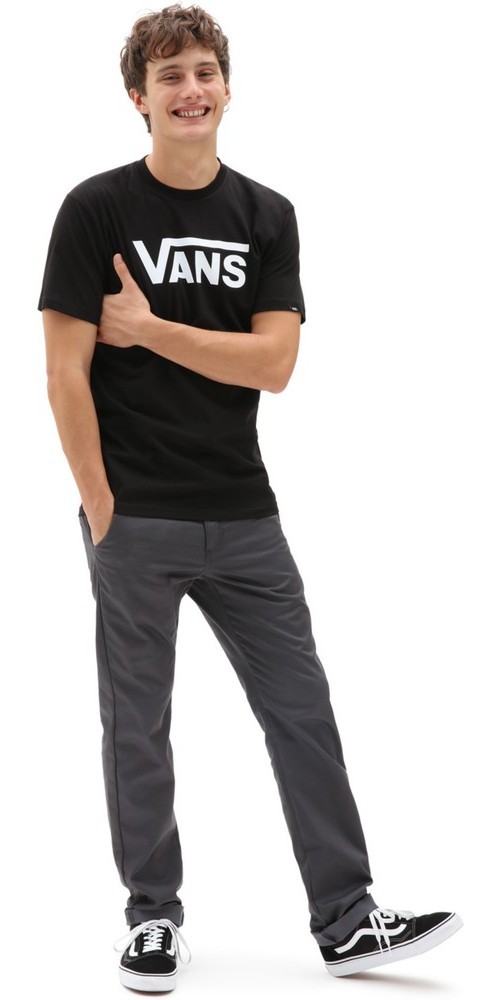 VansHerrenT-ShirtMnVansClassicBlackWhite-L