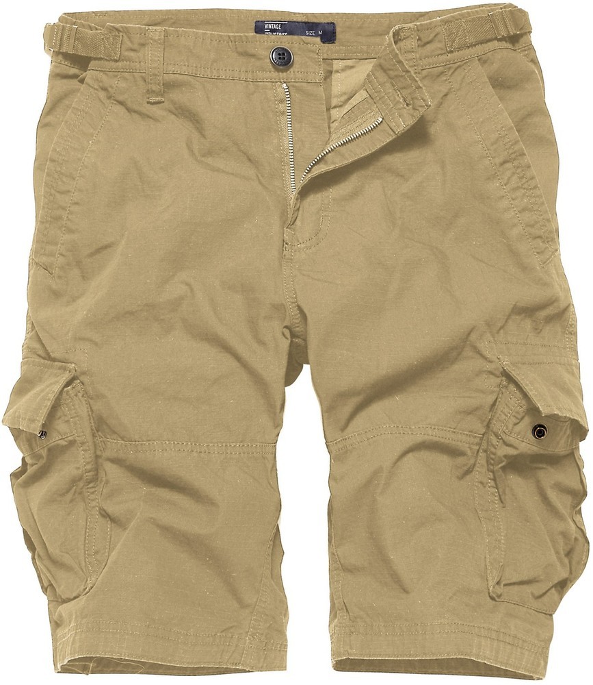 VintageIndustriesBermudaCargostyleTerranceShortsDarkKhaki-XS