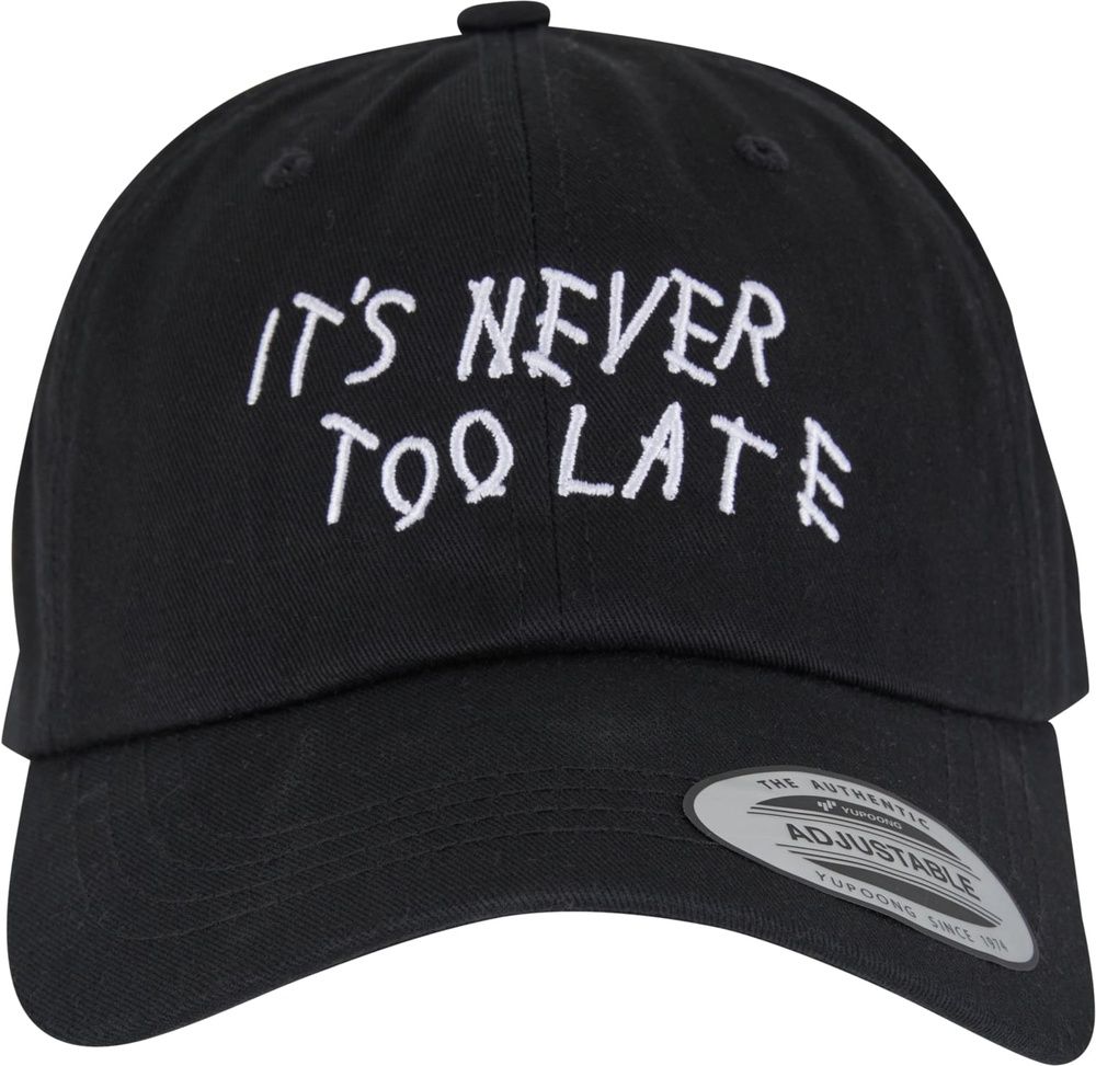 MisterTeeNeverTooLateDadCapMT3905