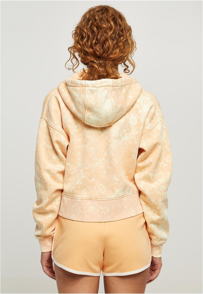 UrbanClassicsDamenLadiesShortOversizedTowelWashedZipHoody