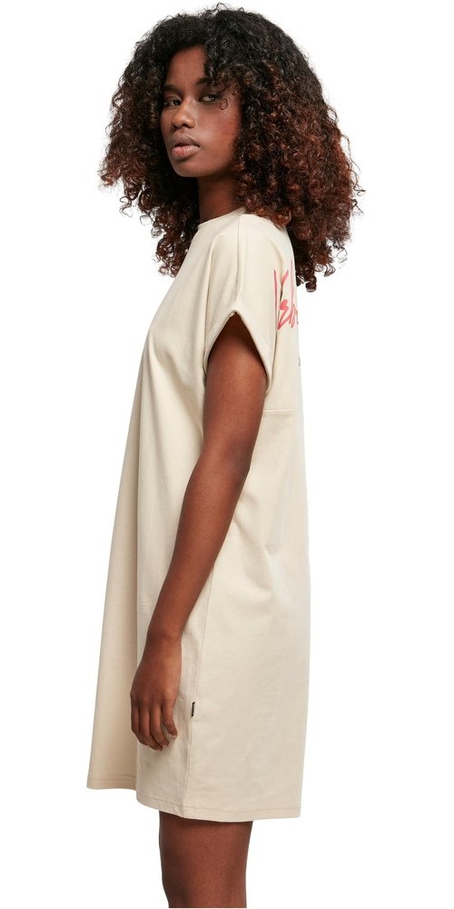 UrbanClassicsDamenLadiesRainbowTeeDressSoftseagrass-3XL