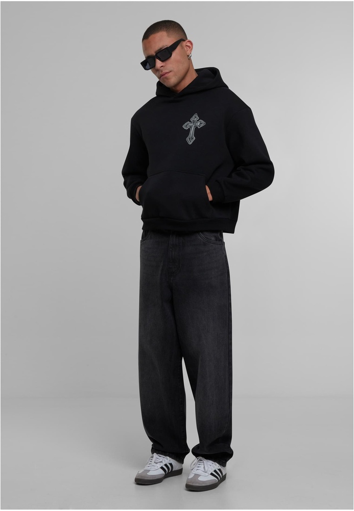 MisterTeeInnocentFaceFluffyHoodyMT3656