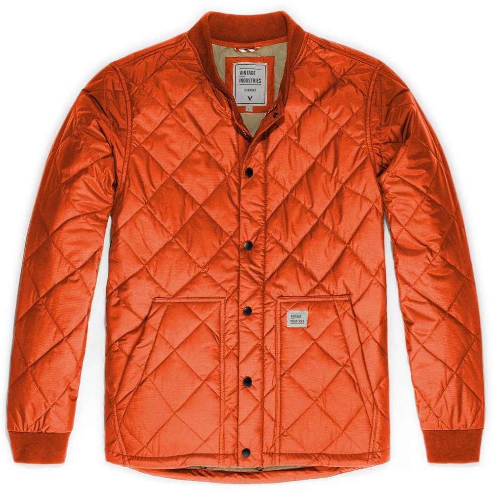 VintageIndustriesSteppjackeBrodyJacketOrange-S