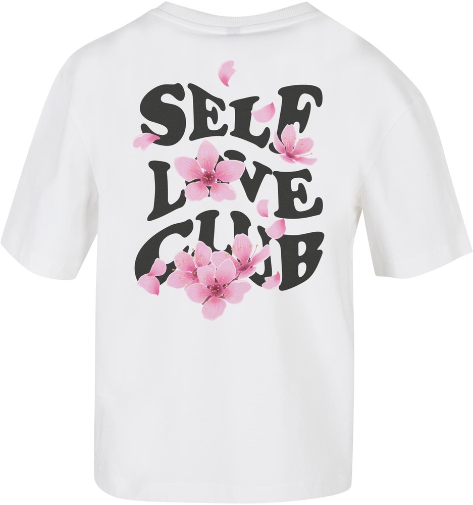 MissTeeDamenT-ShirtSelfLoveClubTeeWhite-L