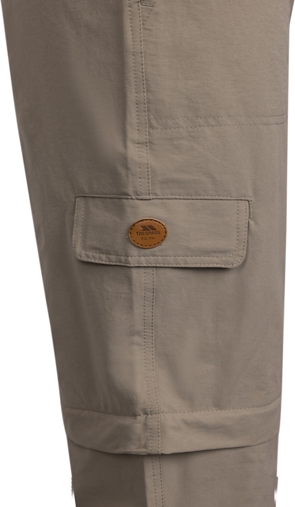 TrespassDamenStoffhoseKrystynaConvertibleTrouserVintageKhaki-XXS