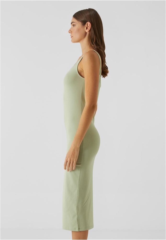 UrbanClassicsDamenKleidknielangLadiesBasicLongCottonJerseyDressTB7180Softsalvia-3XL