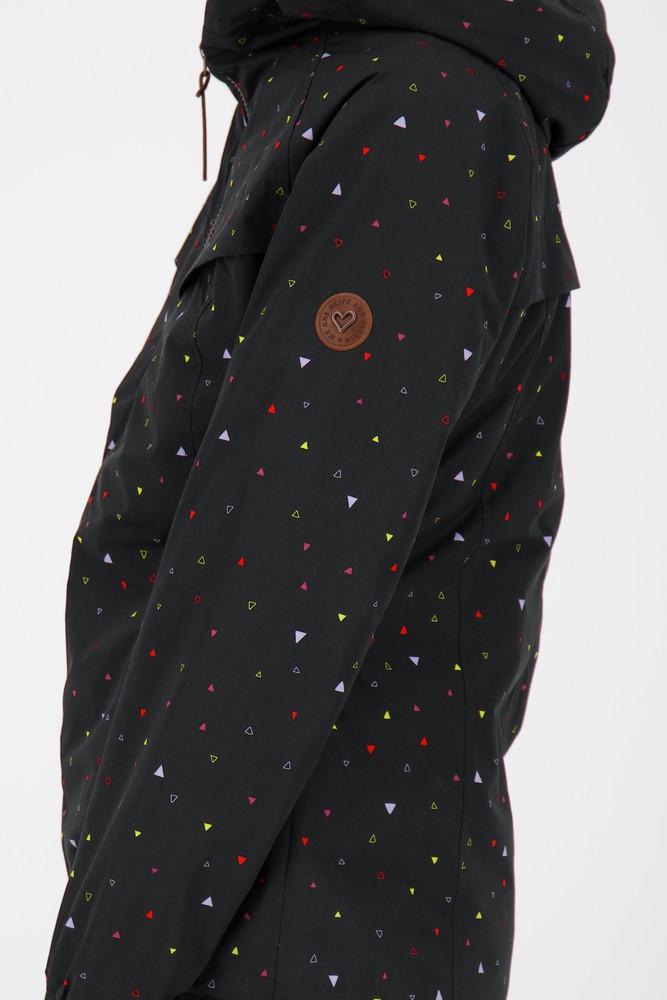 AlifeKickinDamenJackeBlackMambaAKBJacketMoonless-2XL