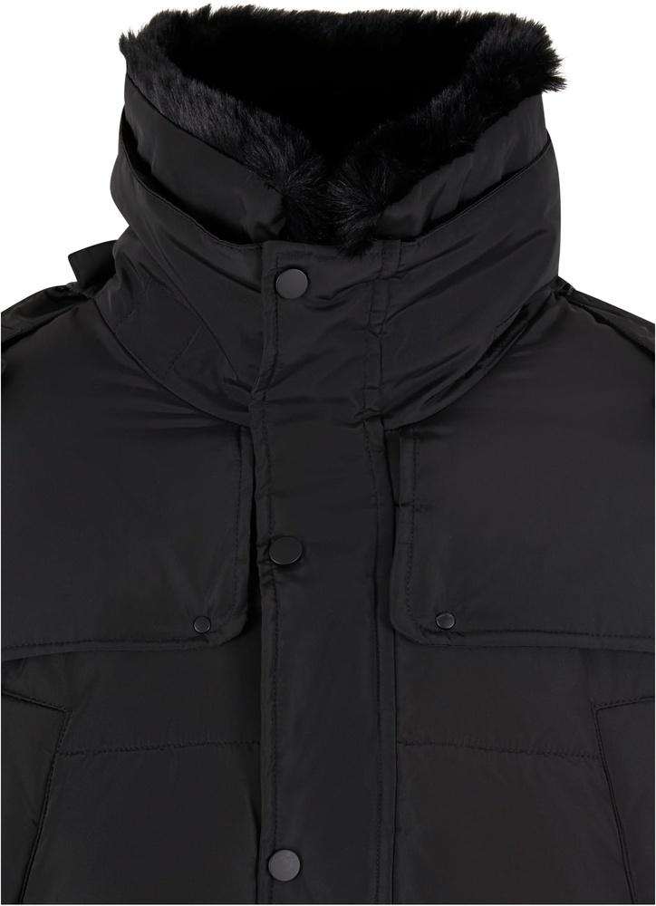 UrbanClassicsPufferJacketWithDetachableFurCollarTB7259