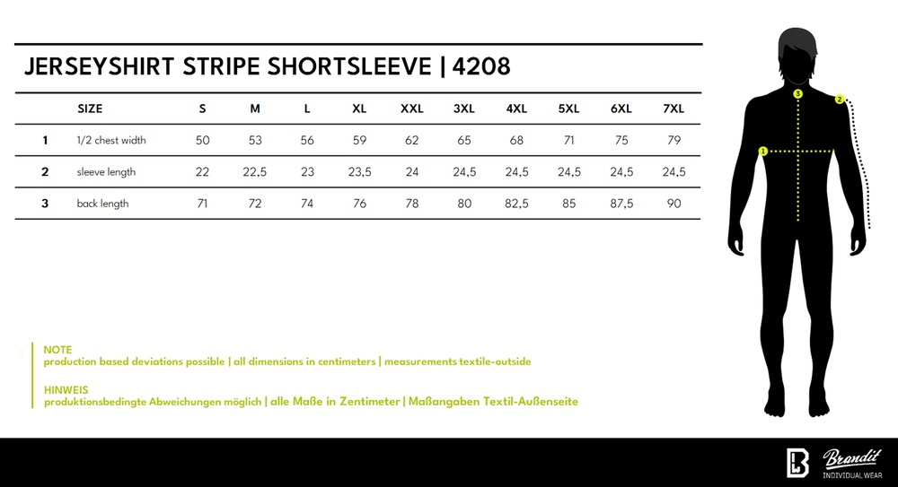 BranditJerseyshirtStripeTee4208