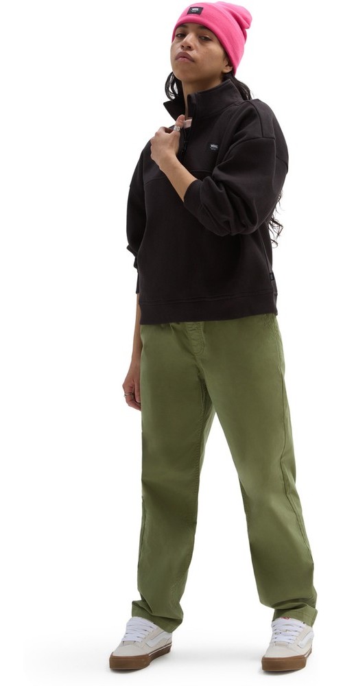 VansDamenTopLeightonMockNeckFleece000A5V