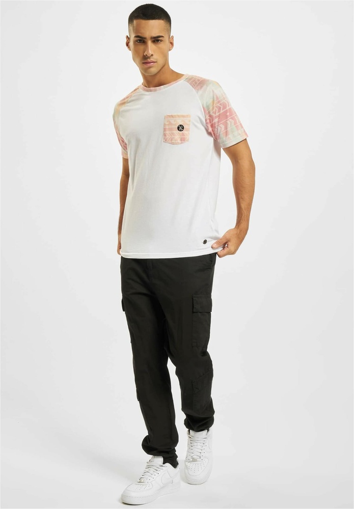 JustRhysePocosolRaglanT-ShirtJRTS664WHTPNK