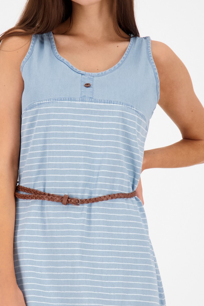 AlifeKickinDamenKleidFreizeitkurzDojaAKDNMB53020-9999LightDenim-XS