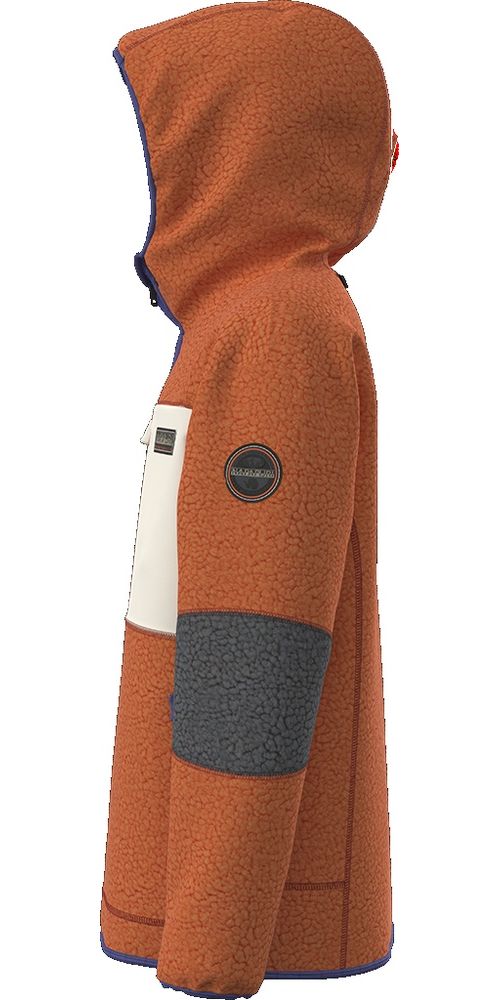NapapijriKinderHoodieKYupikFzh3NP0A4HG1OrangePumpkinA68-98-104