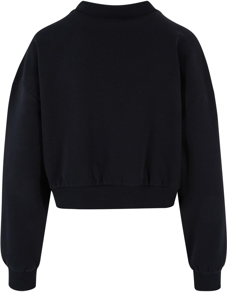 UrbanClassicsDamenLadiesCroppedV-NeckBlack-3XL