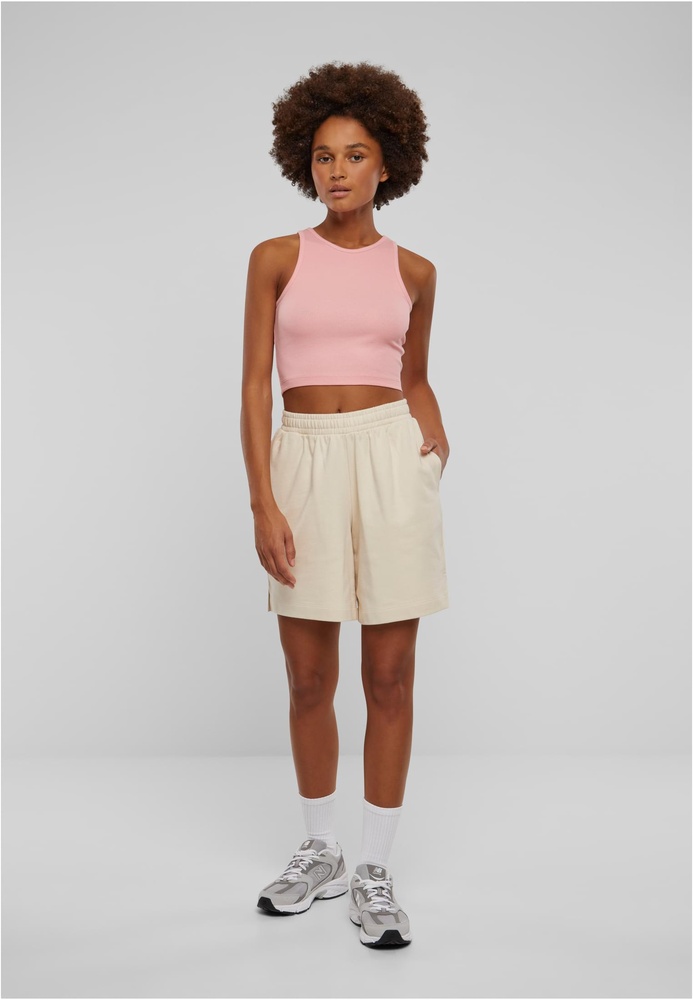 UrbanClassicsDamenLadiesOrganicTerryBermudaPantsTB6209Whitesand-3XL