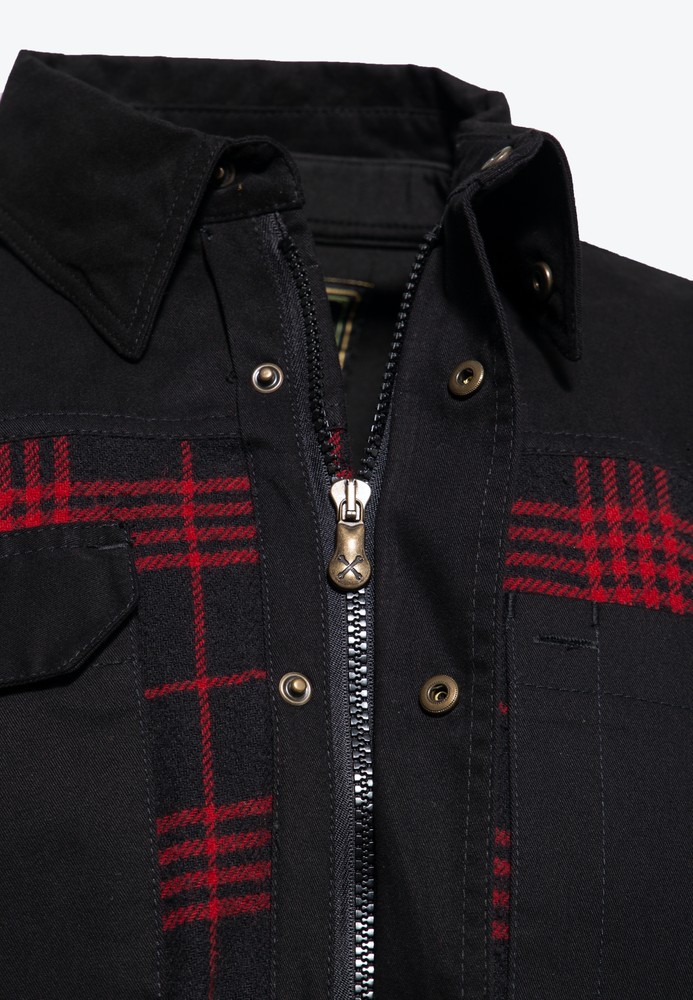 KingKerosinFunktionshemdKKI110006Rot