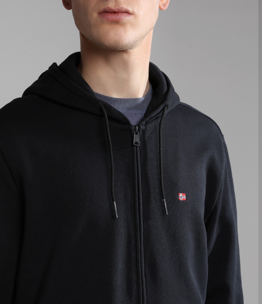 NapapijriSweatshirtBalisFzhSumNP0A4HHVBlack-XS