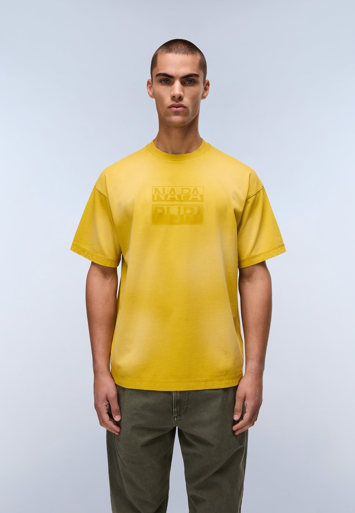NapapijriT-ShirtS-ComelSsNP0A88Y9GoldFlakeY1O-XS