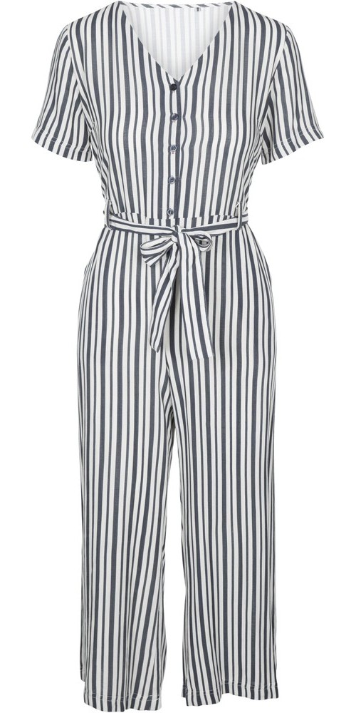 TrespassDamenOverallAriya-FemaleJumpsuitNavyStripe-S