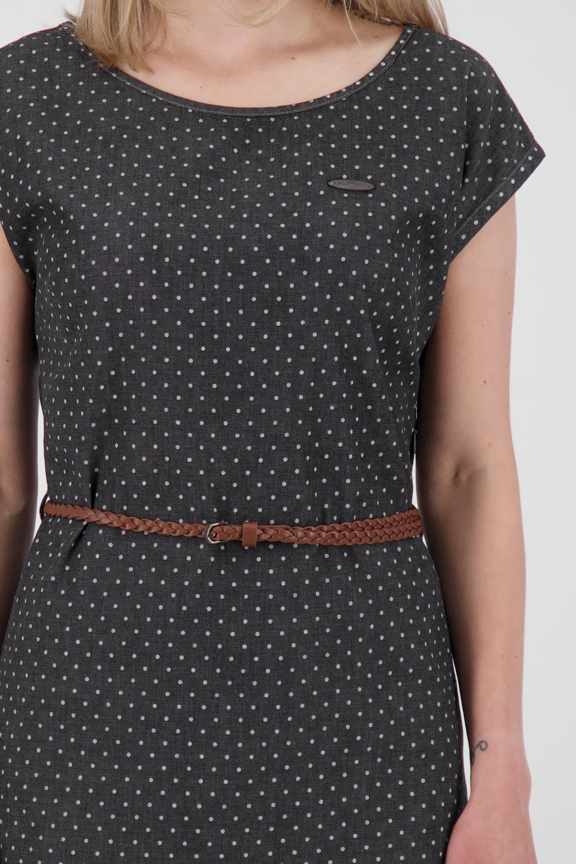 AlifeKickinDamenKleidMelloAKBDress62200-2201BlackDenim-M