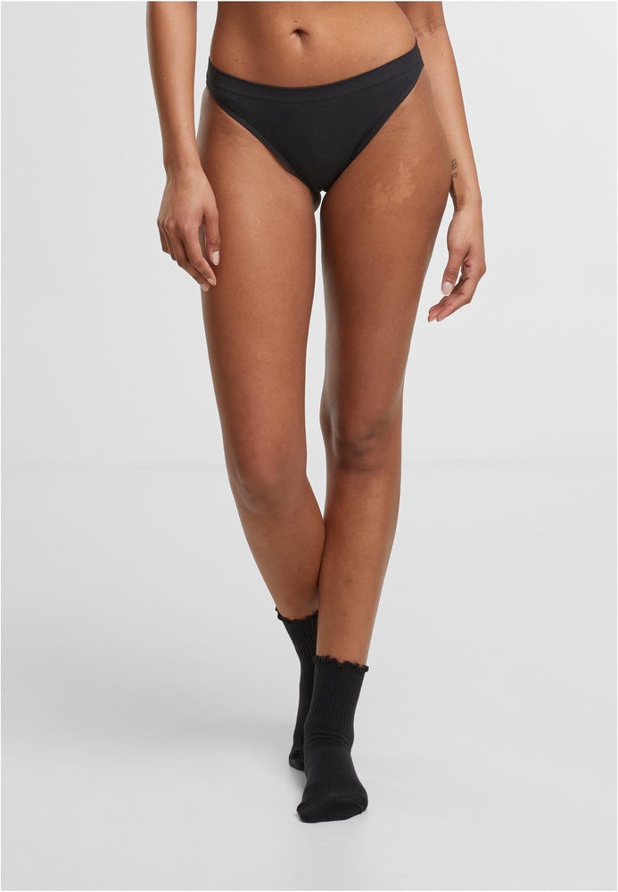 UrbanClassicsDamenLadiesRipSlip3-PackTB7665BBlkBlkBlk-L