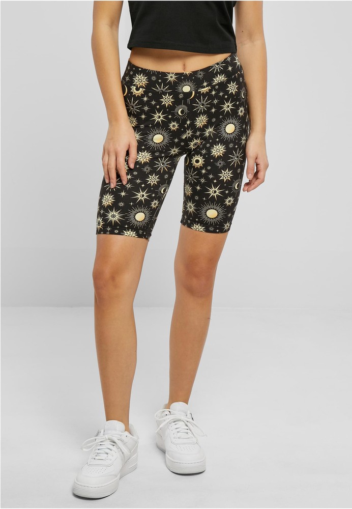 UrbanClassicsDamenLadiesSoftAOPCycleShorts