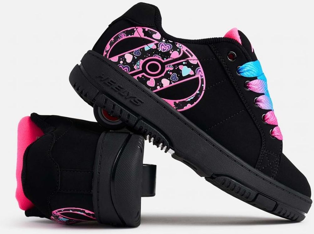 HeelysKinderSneakerKolectPrintsHE01889001HE129BlackNPinkMulti-31