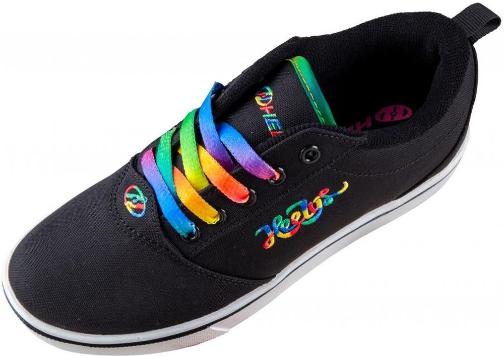 HeelysKinderSneakerPro20AHE100771HE133BlackRainbowCursive-31