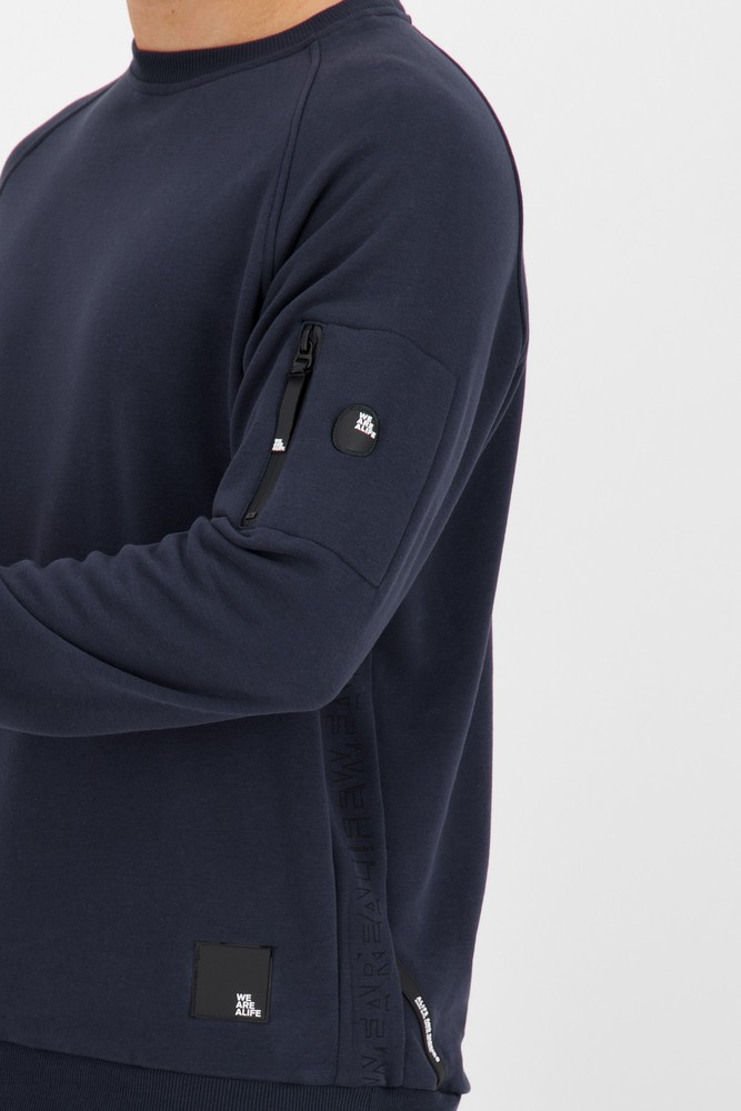 AlifeKickinHerrenSweatshirtRundhalsVinnAKA32027-9999