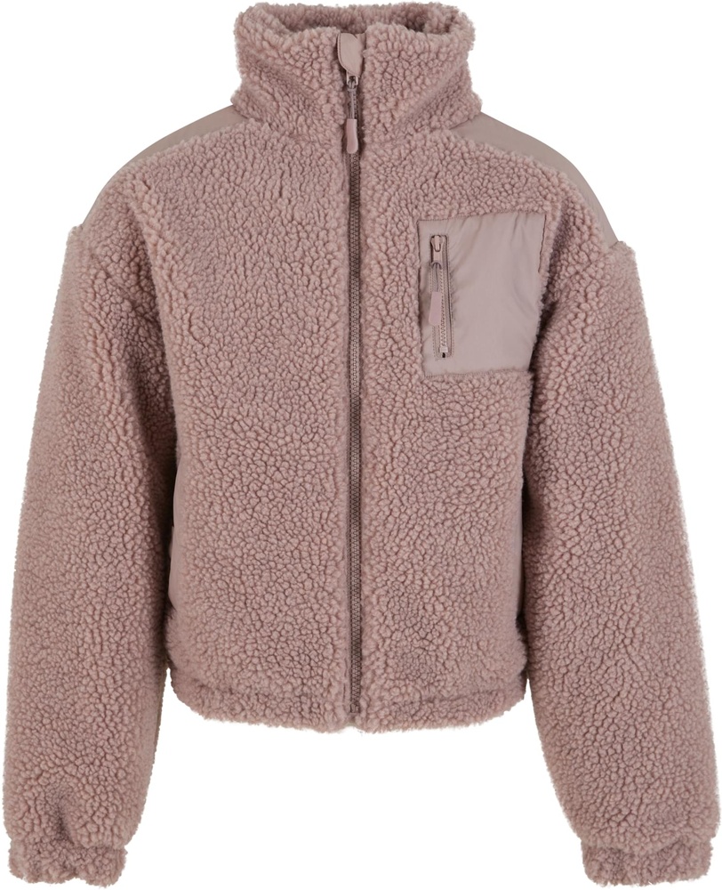 UrbanClassicsMdchenGirlsSherpaMixJacketUCK6068