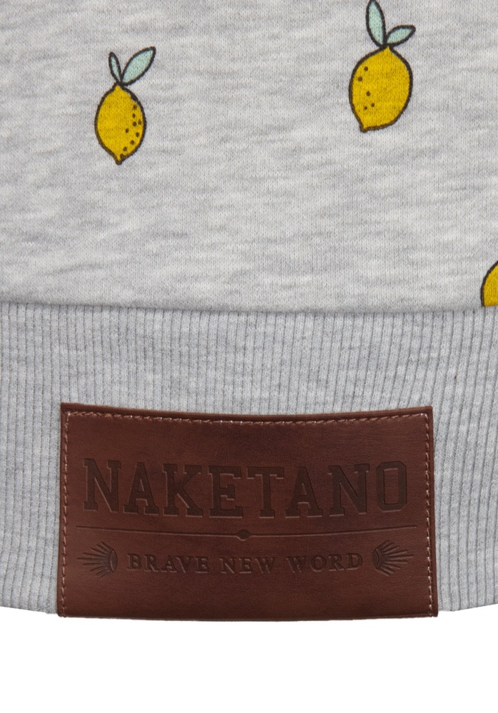 NaketanoDamenHoodieBrazzo1801-0301AlloverCitronsGrey-XS