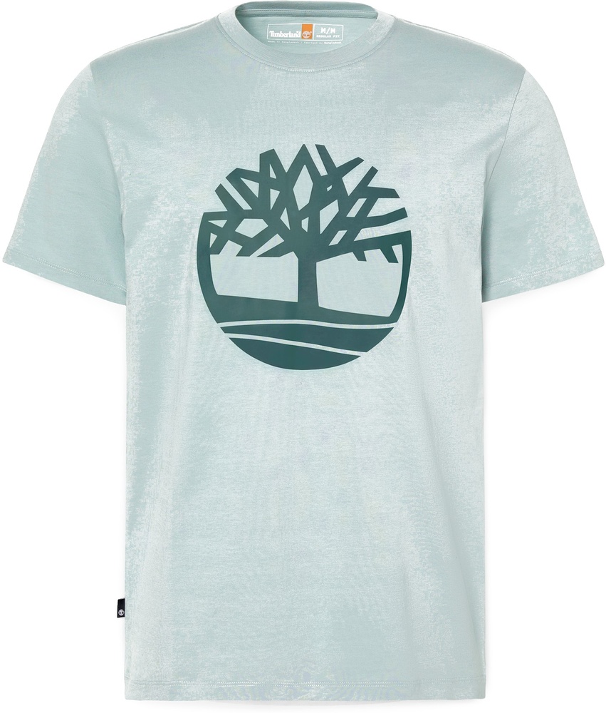 TimberlandT-ShirtNorthwoodTreeLogoShortSleeveTeeA2C6SSilverBlue-L