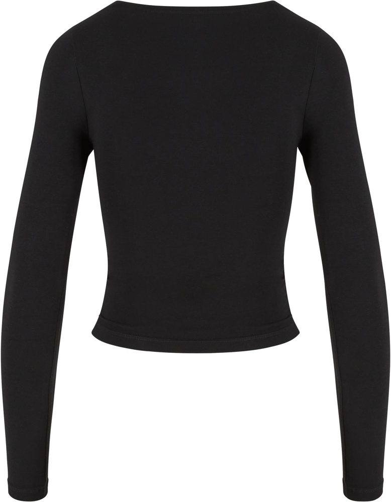 UrbanClassicsDamenLadiesRuffledSuperSlimLongsleeve2-PackTB7088A