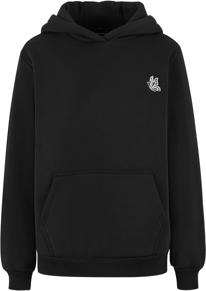 MissTeeDamenFlyingButterflyEMBFluffyHoodyMST276