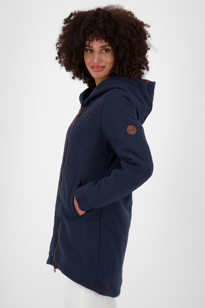 AlifeKickinDamenParkaJackeCarlinaAKJCoatMarine-2XL