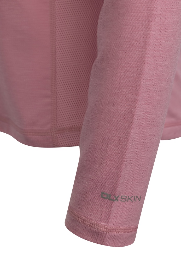 DLXDamenLongsleeveKatherineTopPinkHazeMarl-XXS