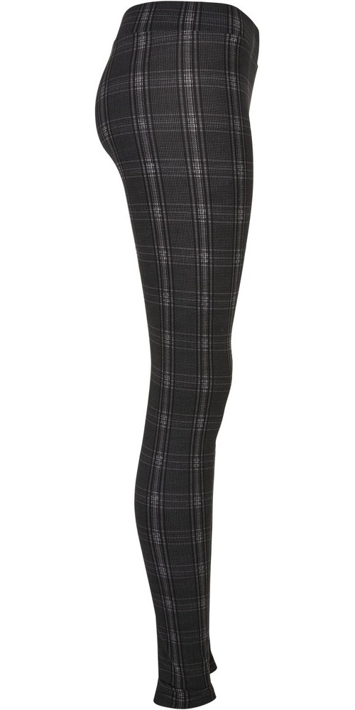 UrbanClassicsDamenLadiesSoftAopLeggingsBlackcheck-3XL