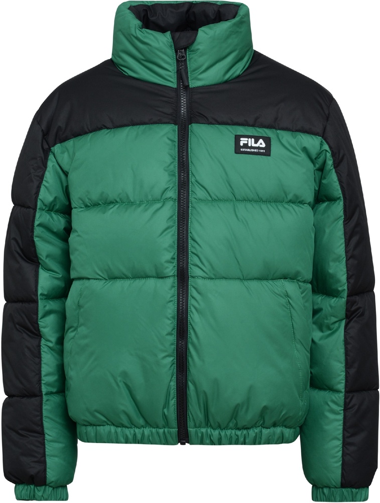 FilaTeensUnisexWinterjackeThalwendenBlockedPuffJacketVerdantGreen-134140
